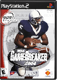 NCAA Gamebreaker 2004 Playstation 2  box art